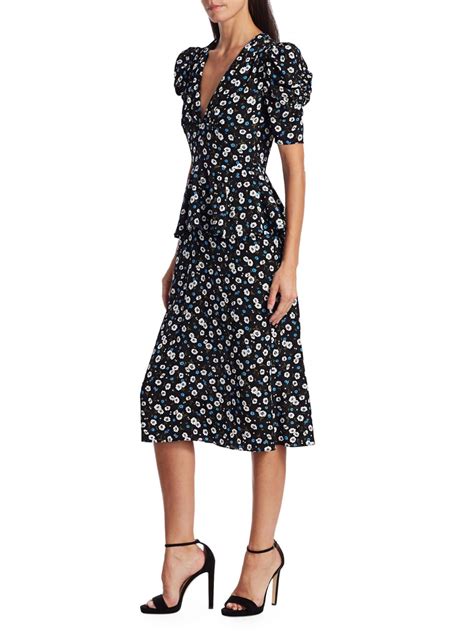 michael kors floral kleid|Michael Kors Collection Floral Dresses for Women .